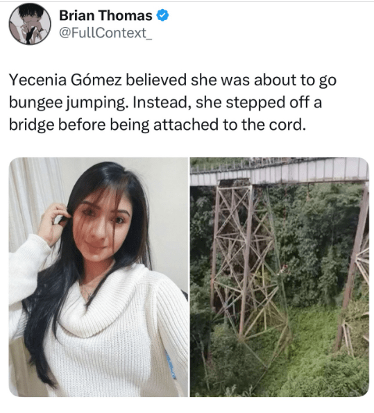 She Posted "Who Let Me Jump Off a Bridge?" — Hours Later, She Was Dead