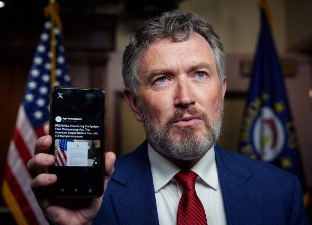 Rep. Thomas Massie to Acting AG Todd Blanche: Release the Rest of the Epstein Files in 30 Days or Face Criminal Liability – The Clock Is Ticking