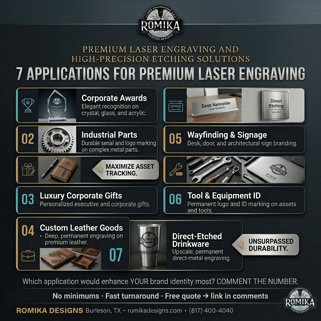 The Family Behind the Laser: How Ron and Misty Built Romika Designs Into a DFW Custom Gift Powerhouse