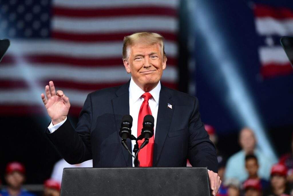 Trump speaking on Iran war and gas prices