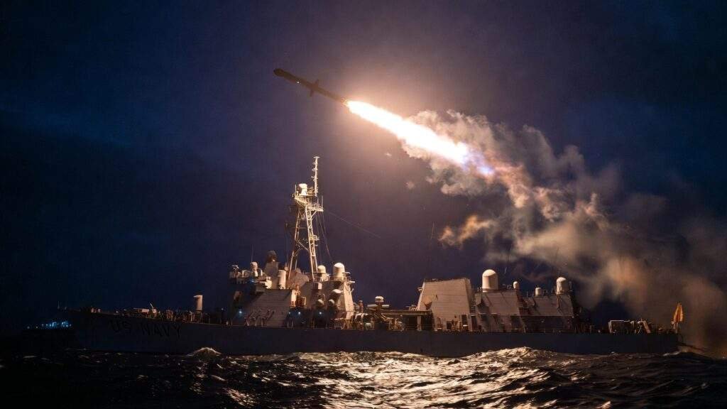 Tomahawk missiles depletion US Iran war