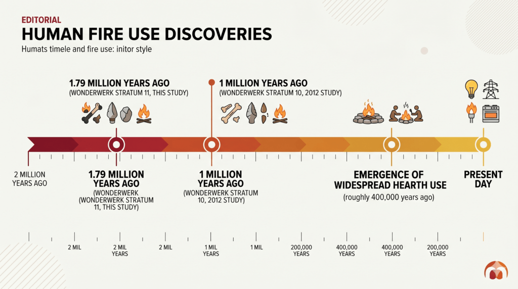 Oldest Fire Evidence
